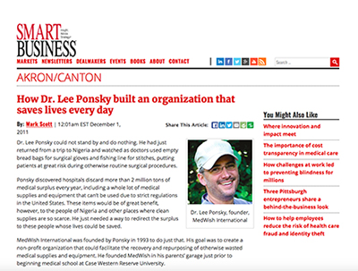 news, dr. lee ponsky